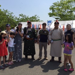茨城県 モンゴル相撲イベント
