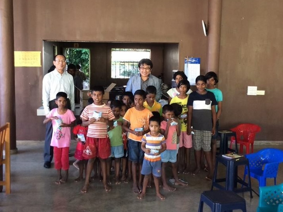 スリランカ AMITSU孤児院